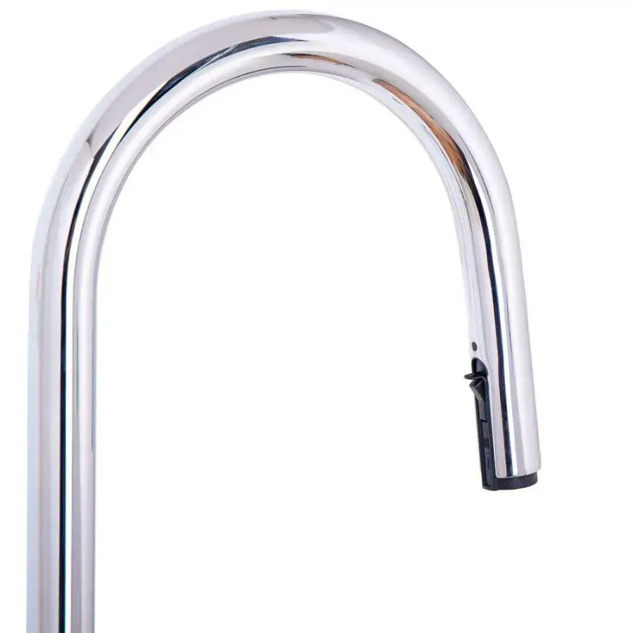 Baterie Bucatarie cu Dus Extractabil, Inox SUS304, Crom, FJ5543 Baterii de Bucatarie Default Title Alessandro Design