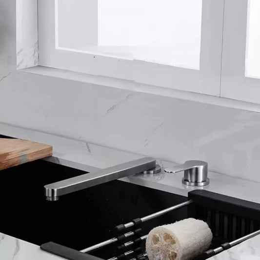 Baterie Bucatarie Premium, Inox Periat, Incastrat YSQ/107 Baterii de Bucatarie Default Title Alessandro Design