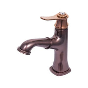 Baterie Lavoar cu Dus Extractibil, Alama Sanitara, Maro, OD/2037 Baterii de Baie Default Title Alessandro Design