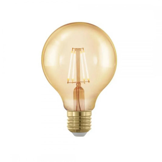 Bec cu Filament G80, E27, 6W, Lumina Rece Produse LED Default Title Alessandro Design