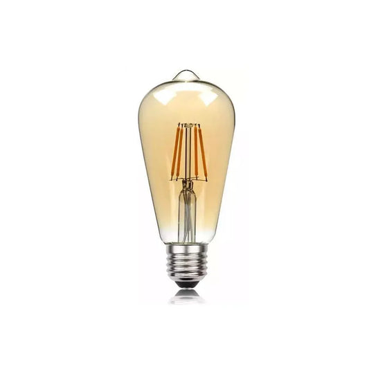Bec cu Filament ST64, E27, 4W, Lumina Calda Produse LED Default Title Alessandro Design