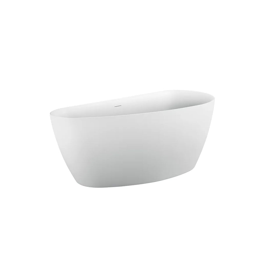 Cada Freestanding, Semi-ovala, Acril, Alba, 150×72×60 Cm Cazi Freestanding Default Title Alessandro Design