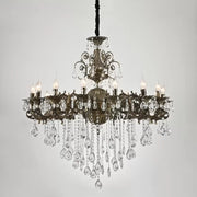 Candelabru Christopher 16x E14 Bronz Antichizat Candelabre Clasice Default Title Alessandro Design