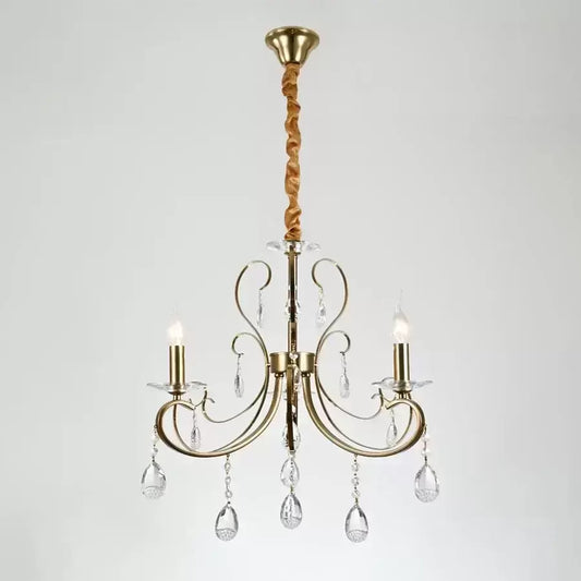 Candelabru Gustavo 3x E14 Auriu Candelabre Clasice Default Title Alessandro Design