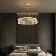 Candelabru LED cu Telecomanda Zareef 80W, Auriu Candelabre Cristal Default Title Alessandro Design