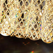 Candelabru LED cu Telecomanda Zareef 80W, Auriu Candelabre Cristal Default Title Alessandro Design
