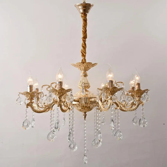 Candelabru Majed 8x E14 Auriu Candelabre Clasice Default Title Alessandro Design