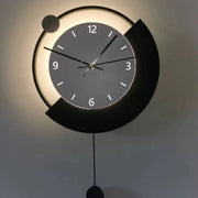 Aplica LED Decorativa ARC Ø30 cm Lumina Rece/Neutra/Calda Negru