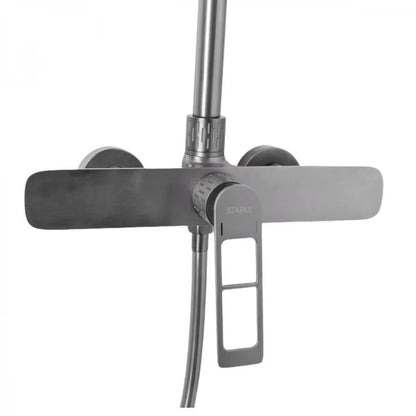 Coloana de Dus, Inox SUS304, Satinat, 9710N Baterii & Coloane de Duș Default Title Alessandro Design