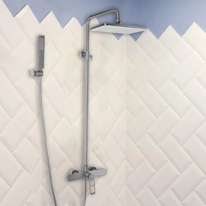 Coloana de Dus, Inox SUS304, Satinat, 9710N Baterii & Coloane de Duș Default Title Alessandro Design