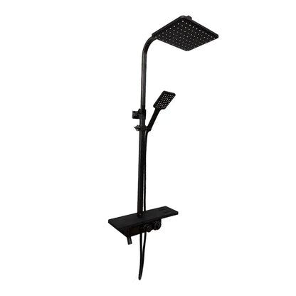 Coloana Dus Afisaj LCD Inox Negru SJG/008 Default Title Alessandro Design