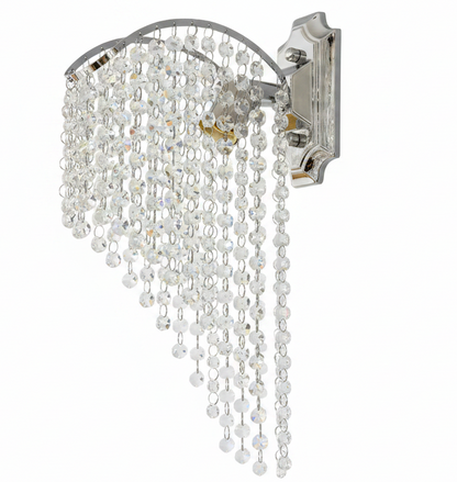 Aplica Cristal Ander 1x E14 Crom Lucios