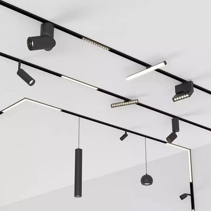 Grila LED Magnetica, Fixa, 6W, Lumina Neutra, Incastrata, Negru Produse LED Default Title Alessandro Design