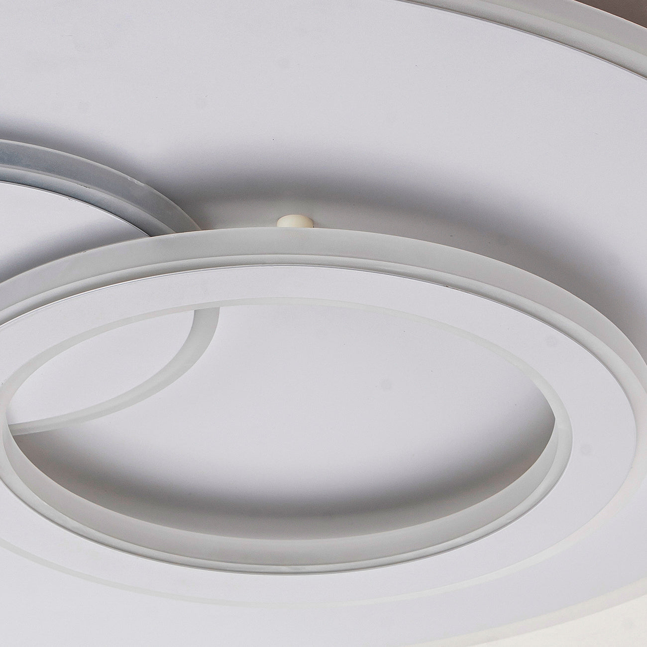 Lustra LED cu telecomanda NOLUX 34W, Rotunda, lumina Rece/Calda/Neutra, Dimabila, Alb Lustre LED cu Telecomanda Default Title Alessandro Design
