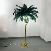 Lampadar Pene Politis 1x E27 170cm Verde Inchis Veioze & Lampadare Default Title Alessandro Design