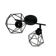 Lustra Aerope, 2x E27, Metal, Negru Lustre Industrial Default Title Alessandro Design