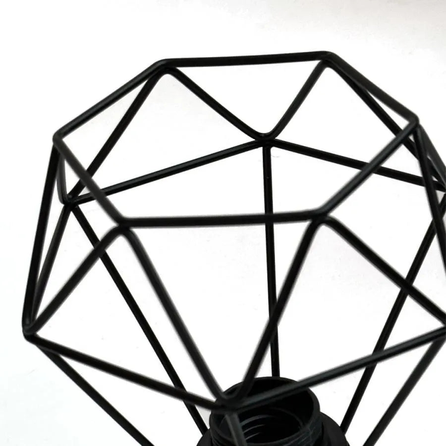 Lustra Ailyn 3x E27 Negru Lustre Industrial Default Title Alessandro Design