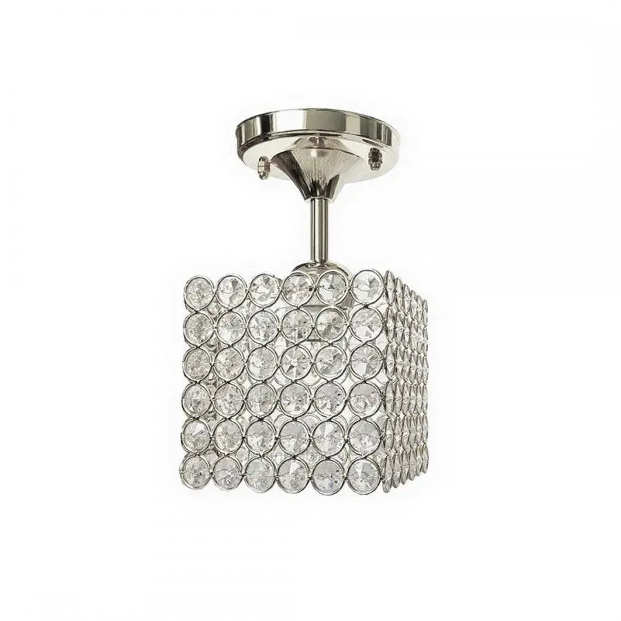Lustra Catrina, 1xE27, Crom, Metal si Cristal Lustre Clasice Default Title Alessandro Design