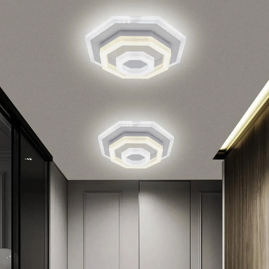 Lustra LED ADELINE 24W, Diametru 20cm, lumina Rece/Calda/Neutra, Alb