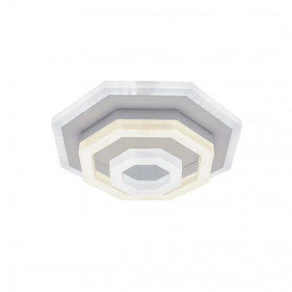 Lustra LED ADELINE 24W, Diametru 20cm, lumina Rece/Calda/Neutra, Alb