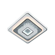 Lustra LED cu cristal ARABELA 40W, lumina Rece/Calda/Neutra, Alb Lustre LED Default Title Alessandro Design
