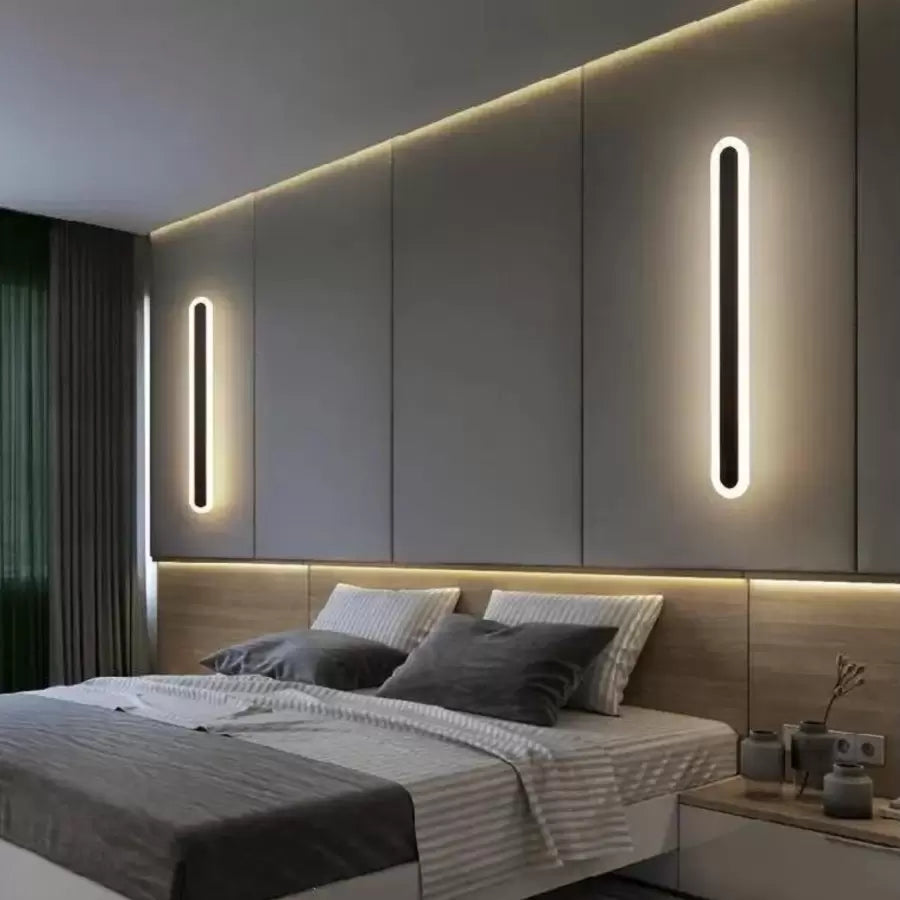 Lustra LED CASSIUS, 24W, Liniara, lumina Rece/Calda/Neutra, Negru Lustre LED Default Title Alessandro Design