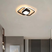 Lustra LED DUOFORM, 21W, 3 Patrate, lumina Rece/Calda/Neutra, Negru Lustre LED Default Title Alessandro Design