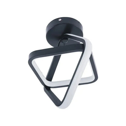 Lustra LED VERTEX CUBUS 13W, lumina Rece/Calda/Neutra, Negru Lustra LED Default Title Alessandro Design