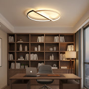 Lustra LED cu telecomanda VECTOR ARCUS 52W, 2 Elemente, lumina Rece/Calda/Neutra, Dimabila, Alb Negru Lustre LED cu Telecomanda Default Title Alessandro Design