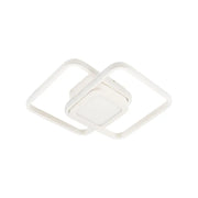 Lustra LED DUOFORM 21W, 3 Patrate, lumina Rece/Calda/Neutra, Alb Lustre LED Aplicate Default Title Alessandro Design