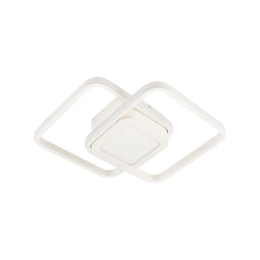 Lustra LED DUOFORM 21W, 3 Patrate, lumina Rece/Calda/Neutra, Alb Lustre LED Aplicate Default Title Alessandro Design