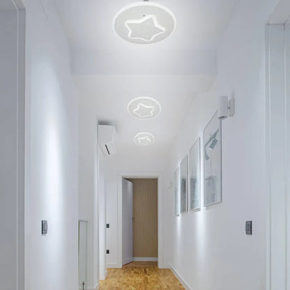 Lustra LED HEATH STEA, 35W, Diametru 20cm, lumina Neutra, Alb Lustre LED Aplicate Default Title Alessandro Design