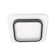 Plafoniera LED KHAI 20W, lumina Rece/Calda/Neutra , Alb Negru