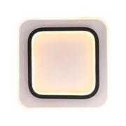 Plafoniera LED KHAI 20W, lumina Rece/Calda/Neutra , Alb Negru