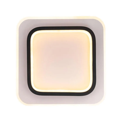 Plafoniera LED KHAI 20W, lumina Rece/Calda/Neutra , Alb Negru