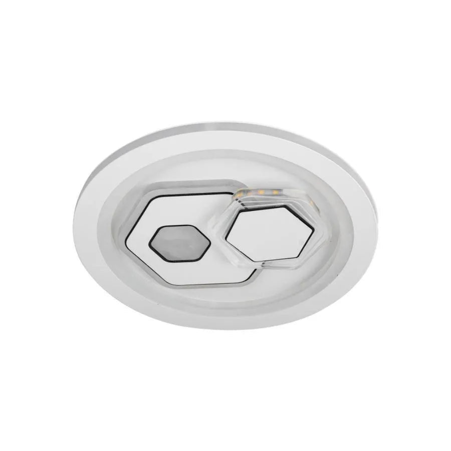 Lustra LED KATHLEEN RGB 16W, lumina Calda/Neutra, Alb Lustre LED Aplicate Default Title Alessandro Design