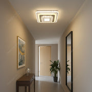 Lustra LED cu cristal MITA 39W, 20x20cm, Patrata, Lumina Rece/Calda/Neutra, Alb Lustre LED Default Title Alessandro Design