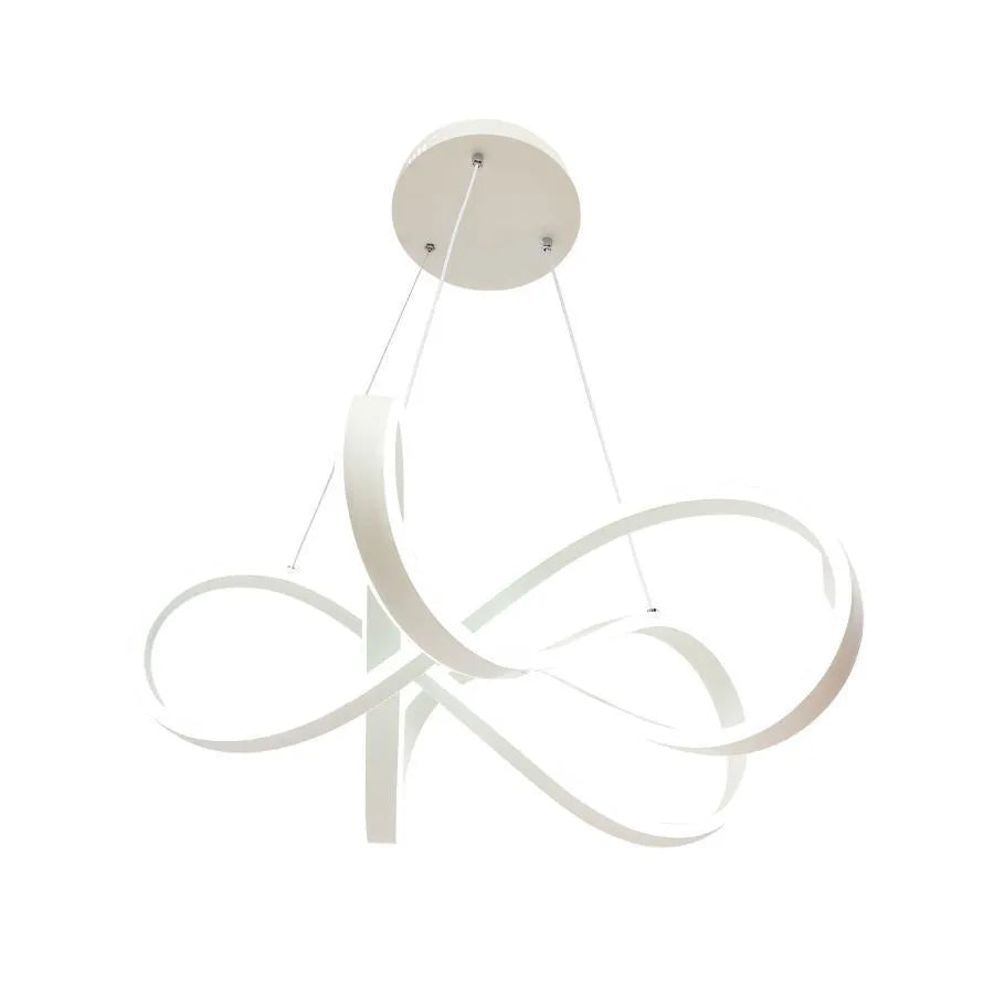Lustra LED suspendata cu telecomanda INFINITY HALO 69W, lumina Rece/Calda/Neutra, Dimabila, Alb, Inaltime Reglabila Lustre LED cu Telecomanda Default Title Alessandro Design