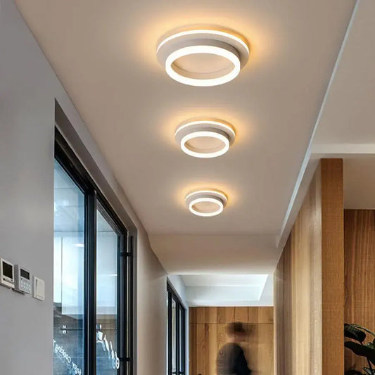 Lustra LED MODERNA 26W, Diametru 20cm, Rotunda, lumina Rece/Calda/Neutra, Alb Lustre LED Default Title Alessandro Design