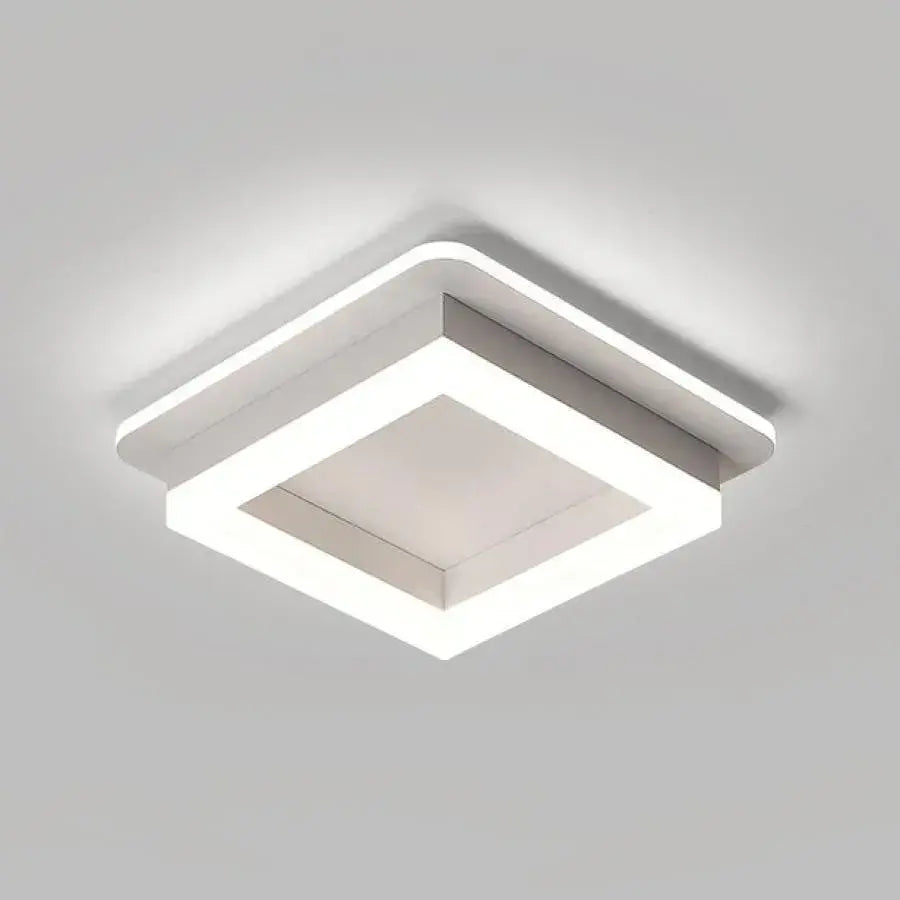 Lustra LED MODERNA 26W, Dimensiune 19.5x19.5, Patrata, lumina Rece/Calda/Neutra, Alb Lustre LED Default Title Alessandro Design