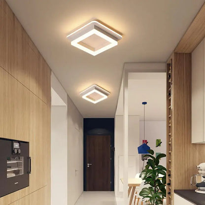 Lustra LED MODERNA 26W, Dimensiune 19.5x19.5, Patrata, lumina Rece/Calda/Neutra, Alb Lustre LED Default Title Alessandro Design
