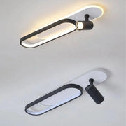 Lustra LED Ruby 40W Alb Negru Lustra LED Default Title Alessandro Design