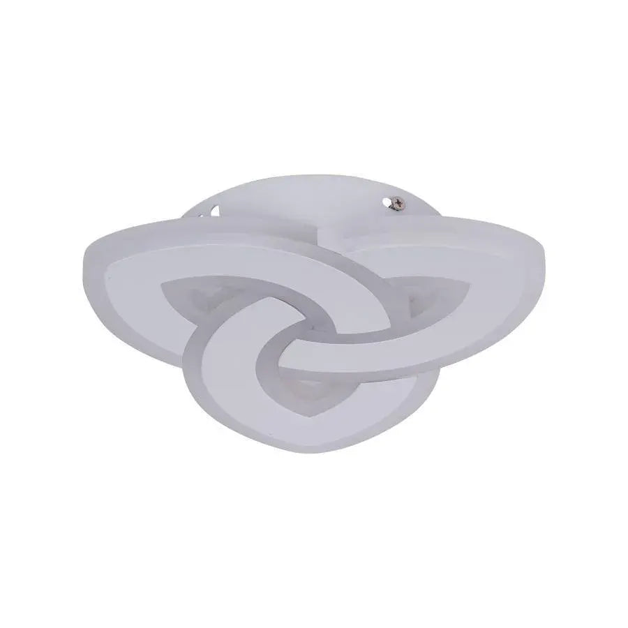 Lustra LED SAGEATA 48W, Diametru 20cm, lumina Rece/Calda/Neutra, Alb Lustra LED Default Title Alessandro Design