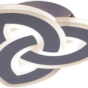 Lustra LED SAGEATA 48W, Diametru 20cm, lumina Rece/Calda/Neutra, Alb Lustra LED Default Title Alessandro Design