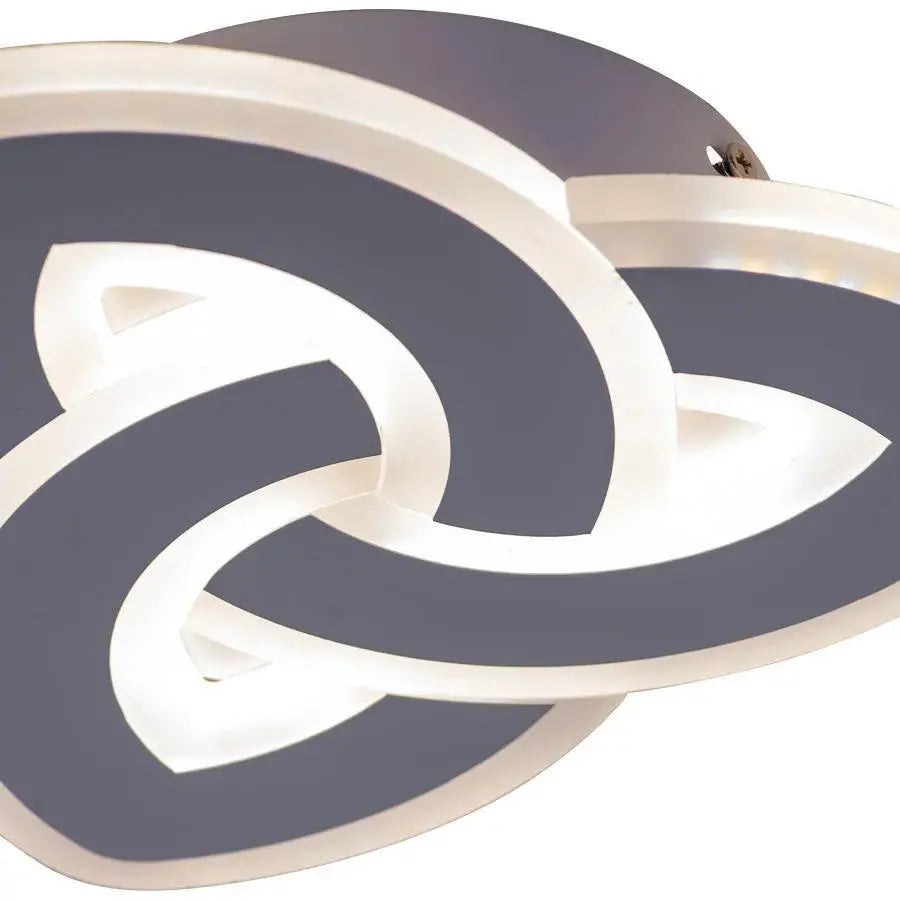 Lustra LED SAGEATA 48W, Diametru 20cm, lumina Rece/Calda/Neutra, Alb Lustra LED Default Title Alessandro Design