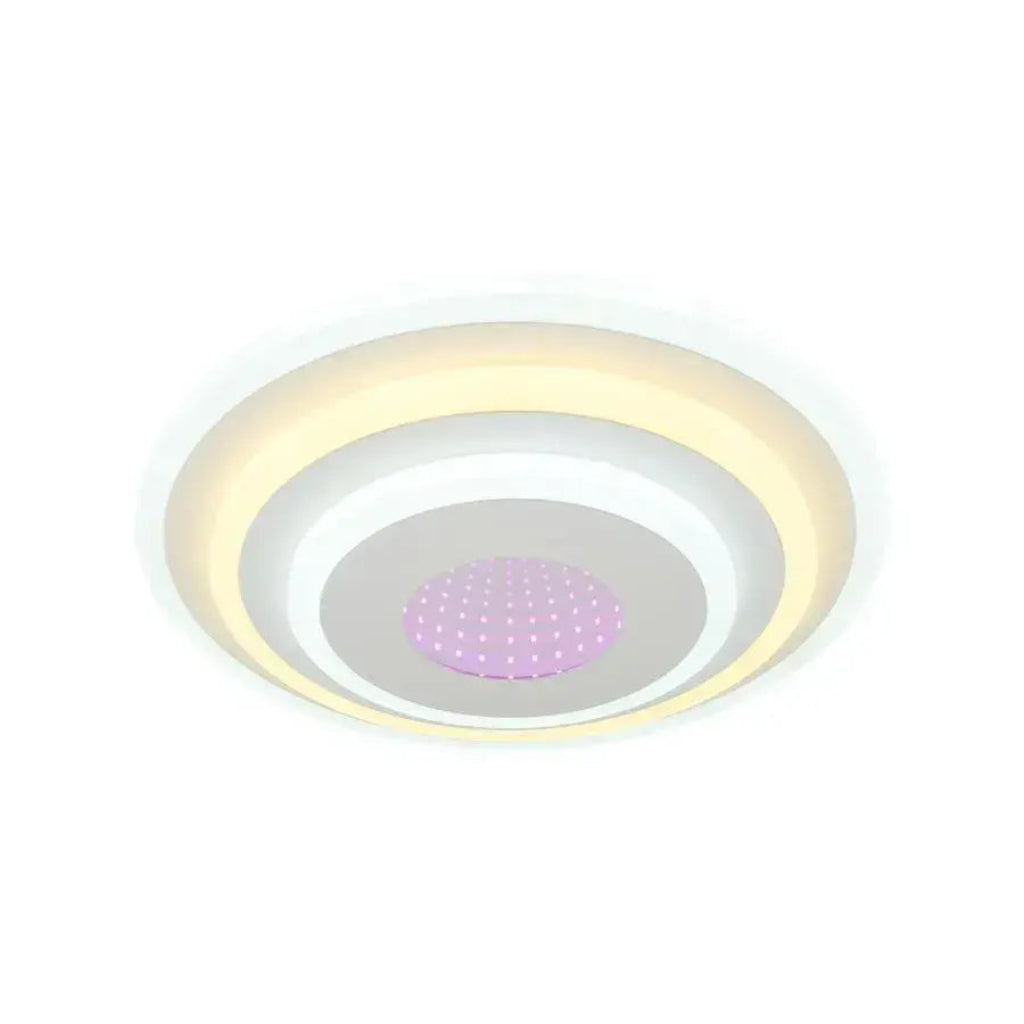 Lustra LED NIVARA 3D 20W, Diametru 30cm, lumina Rece/Calda/Neutra, Alb Lustre LED Aplicate Default Title Alessandro Design