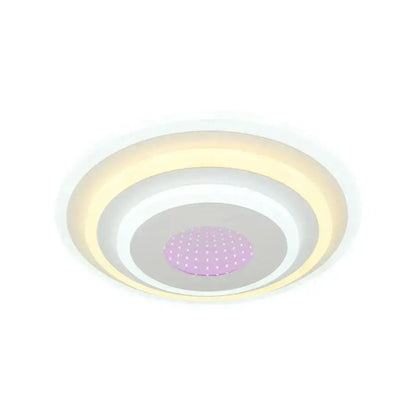 Lustra LED NIVARA 3D 20W, Diametru 30cm, lumina Rece/Calda/Neutra, Alb Lustre LED Aplicate Default Title Alessandro Design