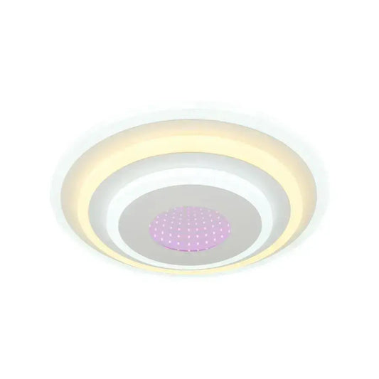 Lustra LED NIVARA 3D 20W, Diametru 30cm, lumina Rece/Calda/Neutra, Alb Lustre LED Aplicate Default Title Alessandro Design