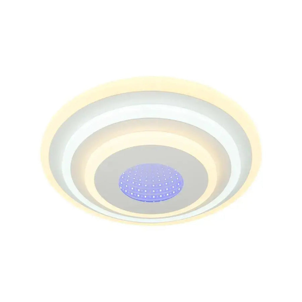 Lustra LED NIVARA 3D 20W, Diametru 30cm, lumina Rece/Calda/Neutra, Alb Lustre LED Aplicate Default Title Alessandro Design