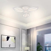 Lustra LED cu telecomanda ORCHID 40W, 3 Petale, lumina Rece/Calda/Neutra, Dimabila, Alb Lustre LED cu Telecomanda Default Title Alessandro Design